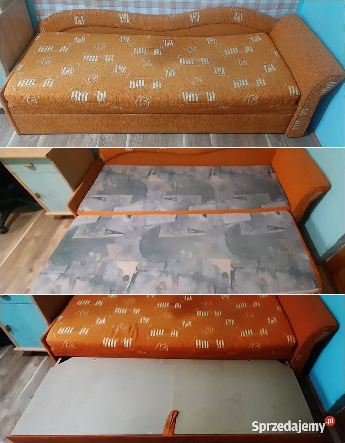 Łóżko Tapczan Kanapa Rozkładana 210x75 i 190x150 Sofy i kanapy
