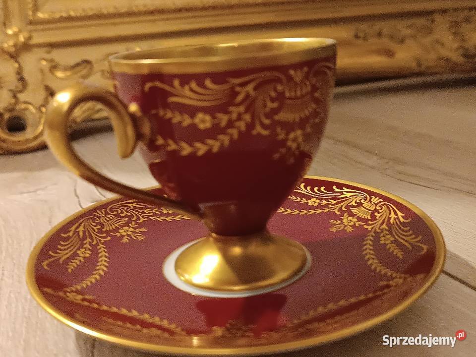 Kolekcjonerska filiżanka porcelana Tirchenreuth Gorlice