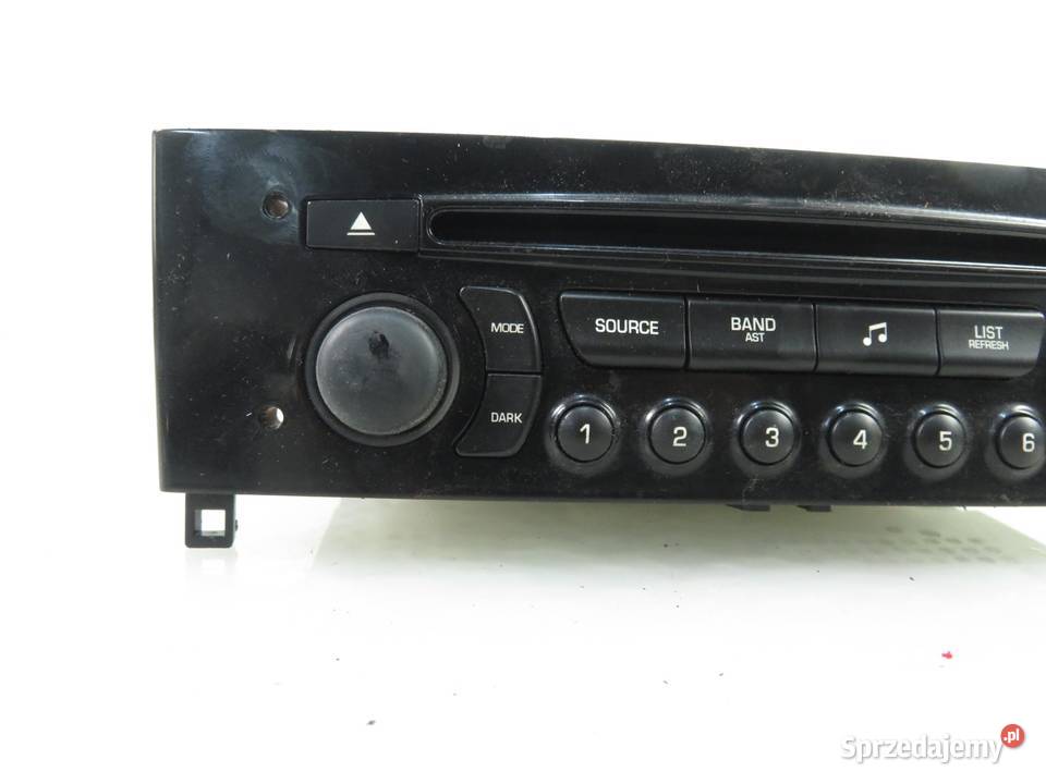 RADIO PEUGEOT RCZ 96660458XN Radioodtwarzacze Audio