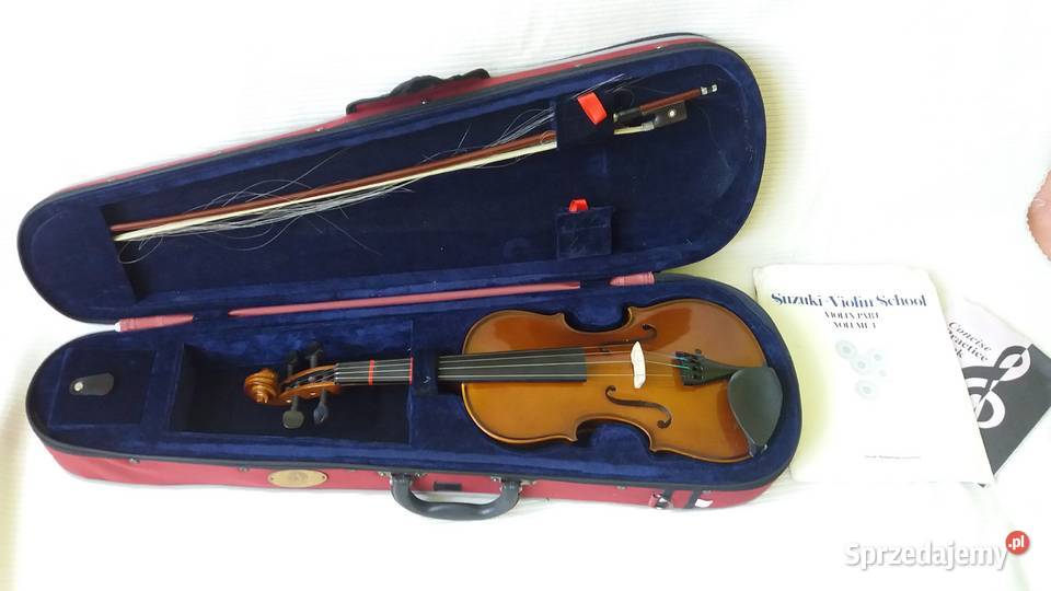 Skrzypce Drewniane Stentor Student II Futerał skrzypce mazowieckie Płońsk sprzedam