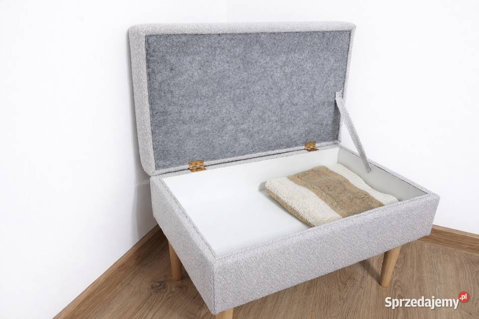 Pufa otwierana 60x30 taboret podnóżek boho z małopolskie Stronie sprzedam