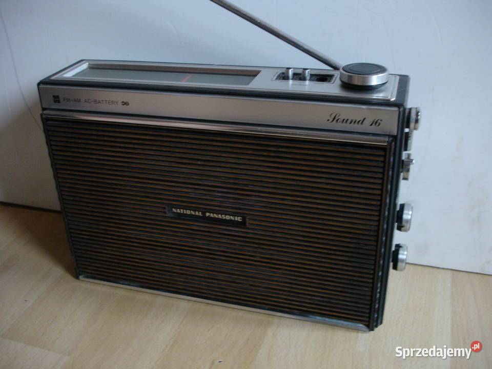 RADIO NationalPANASONIC Sound 16 Pozostałe Zielona Góra