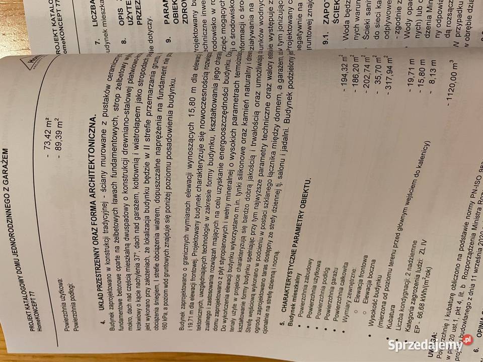 PROJEKT DOMU JEDNORODZINNEGO Z GARAŻEM Brwinów