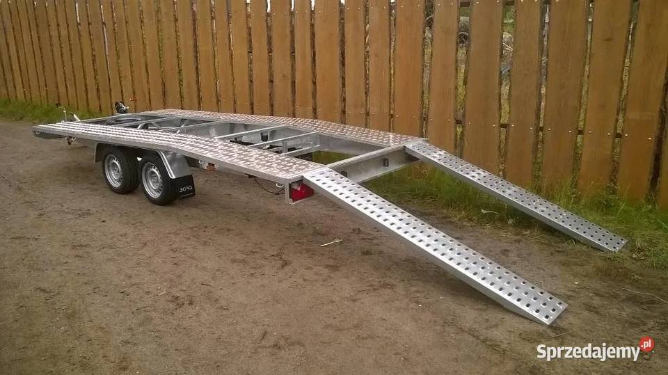 Laweta samochodowa przyczepa JUPITER 45x2 koła pełny VAT Stargard