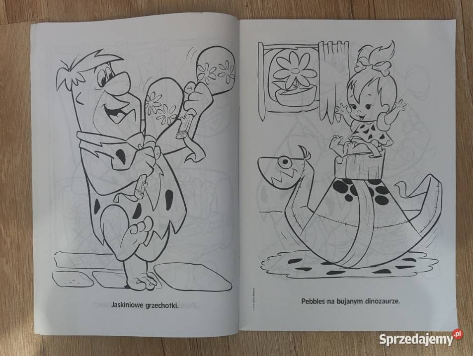 Nowa kolorowanka JUMBO The Flintstones 2010 ISBN 9788362274550