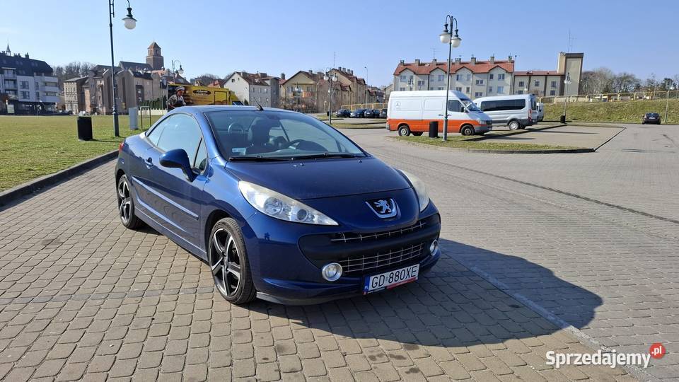Sprzedam Peugeot 207CC SPORT poduszka powietrzna 207 CC pomorskie Tczew