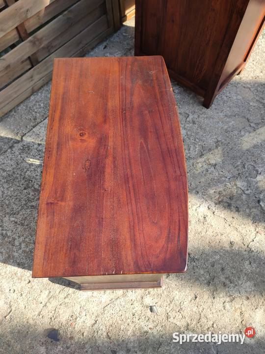 Witryna szafka barek drewniana drewno kolonialna Kredensy i witryny Warszawa sprzedam