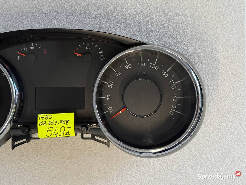 LICZNIK PRĘDKOŚCIOMIERZ ZEGARY PEUGEOT 3008 5008 Liczniki i zegary Warszawa sprzedam