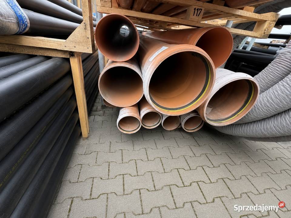Rura kanalizacyjna PVC 315 3m SN12 DN315 Kielich Poznań