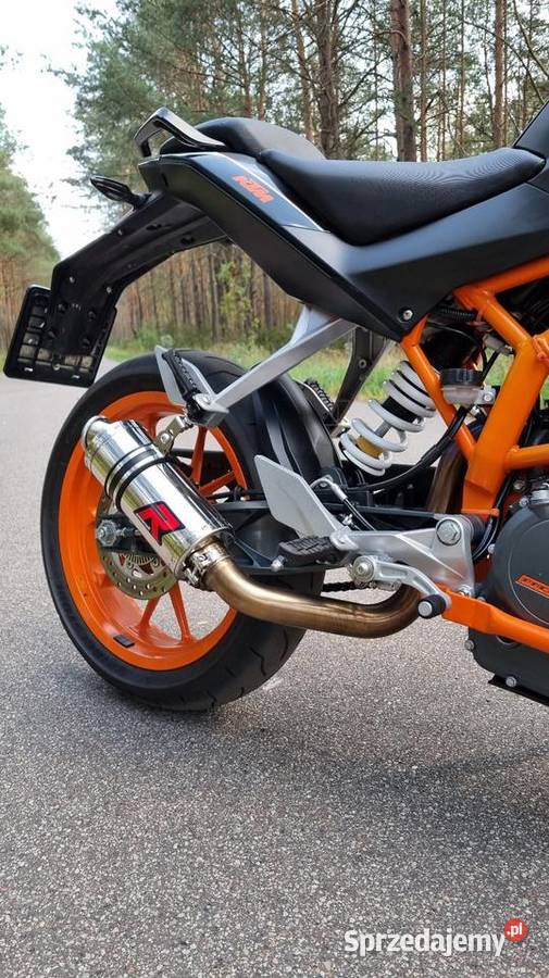 Ktm duke 390 kA2 Przebieg 7 łańcuch Kadzidło