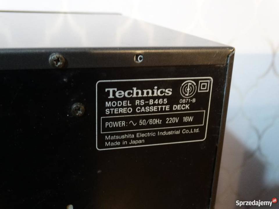 Magnetofon Technics RSB465 WYSYŁKA Magnetofony sprzedam