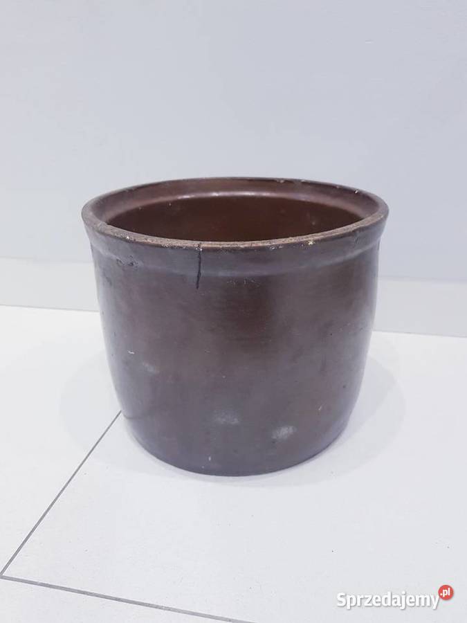 Stary duży kamionkowy garnek do kiszenia ogórków Dąbrowa Górnicza
