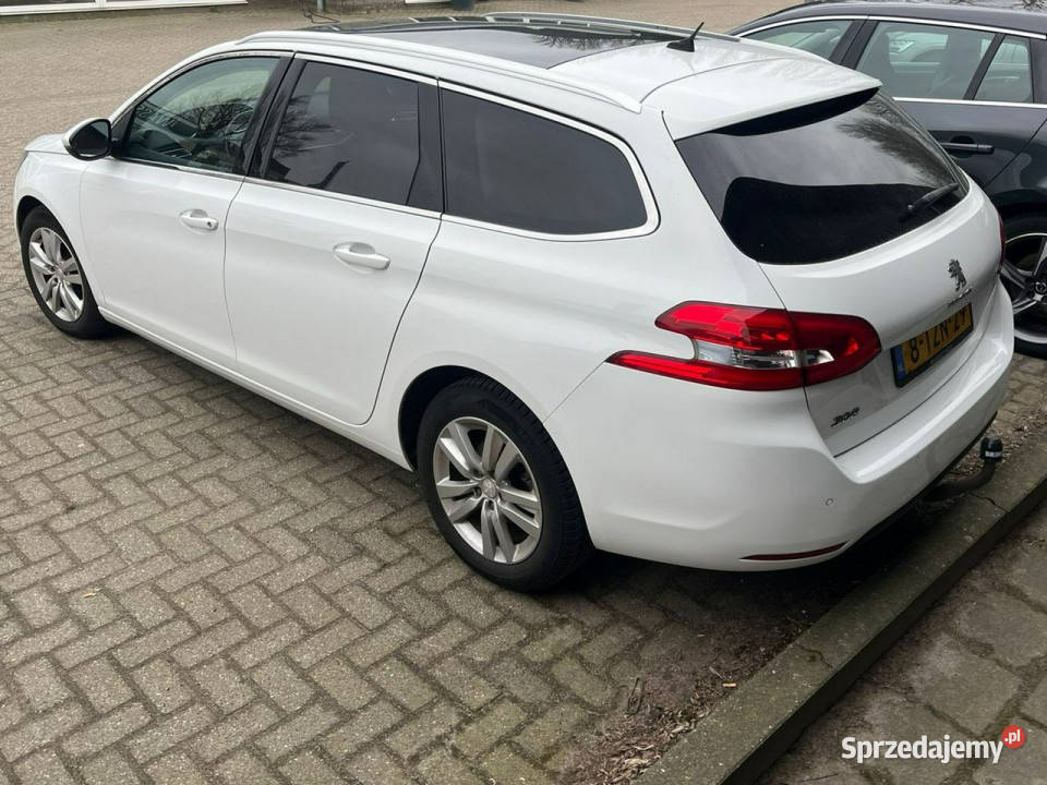 Peugeot 308 SW 16 HDI 120 Panorama Hak Biała 308 Motoryzacja