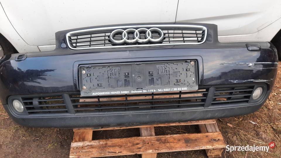 zderzak przedni przód Audi A3 8l spryski Zderzaki Dębno