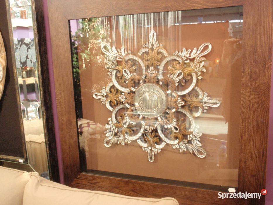 Luksusowy Obraz płaskorzeźba w stylu glamour Szczecin