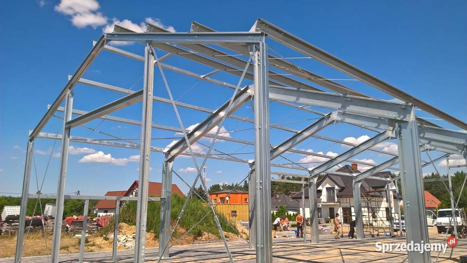 Hala stalowa 12 x 15 magazyn garaż kurnik Kielce