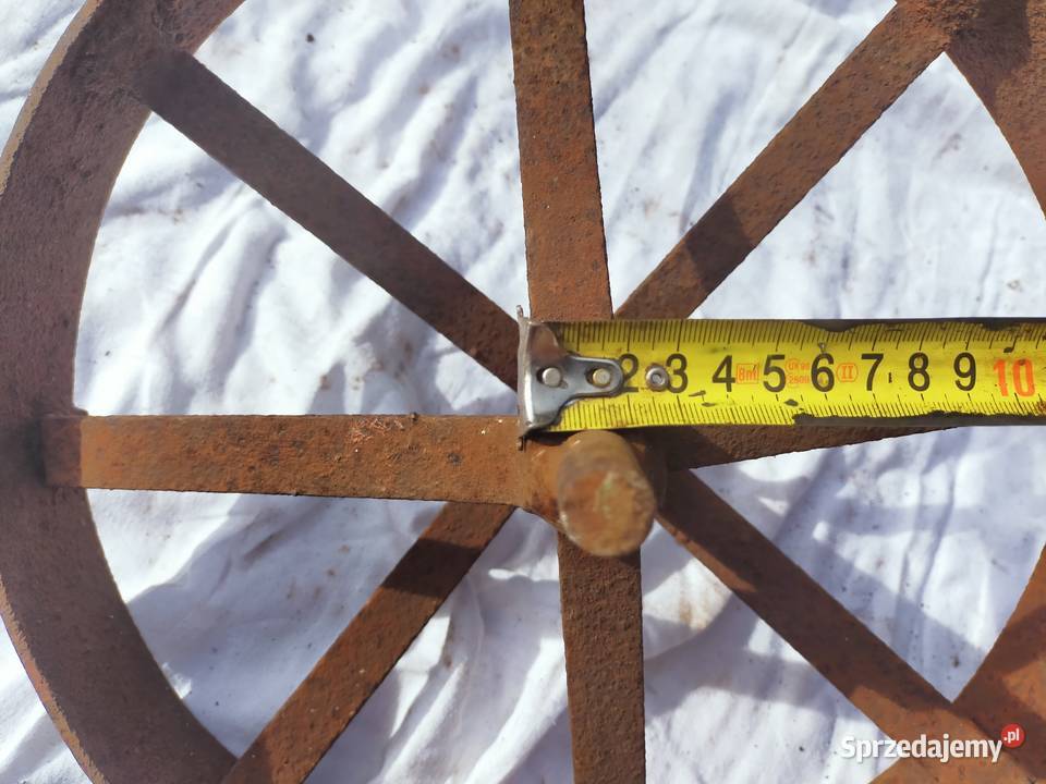 Stare metalowe koło taczki zachodniopomorskie sprzedam