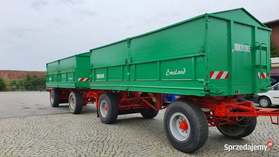rolnicze Krone KRONE DK225 16 Przyczepa Krone Rok produkcji 1989 Głogówek
