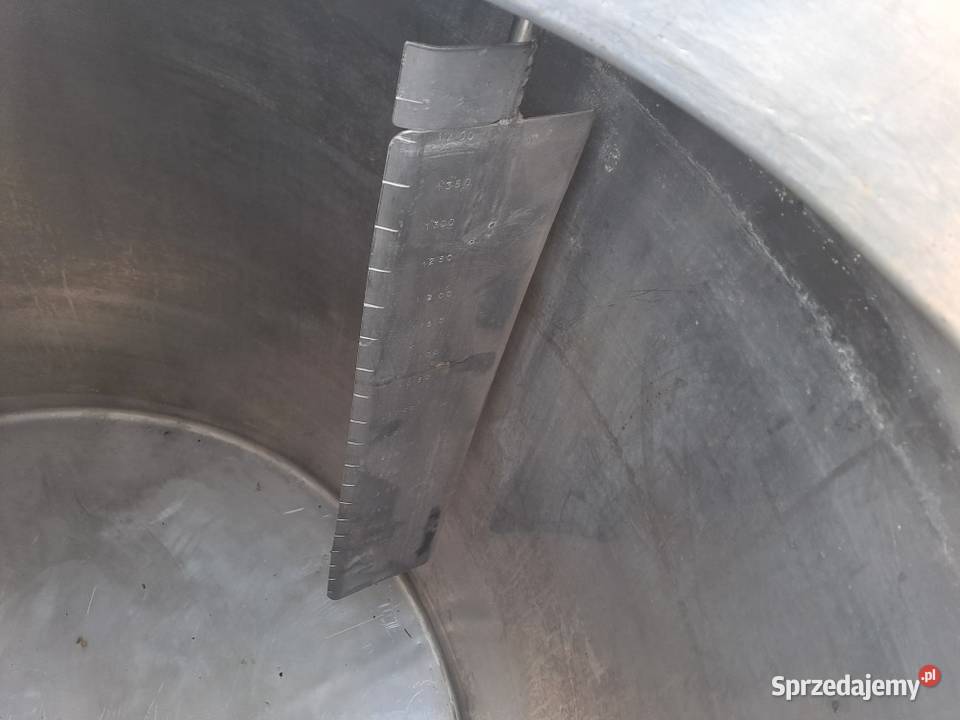 Zbiornik nierdzewny z mieszadłem 1450 L sprzedam