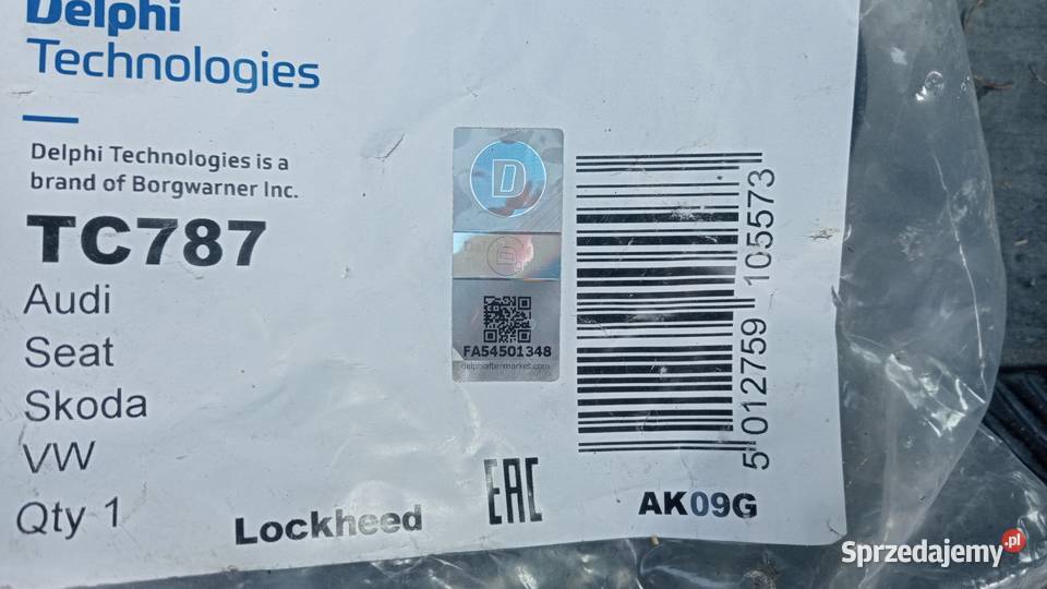 Wahacze Delphi TC 787 VW Seat Skoda Audi Gdańsk