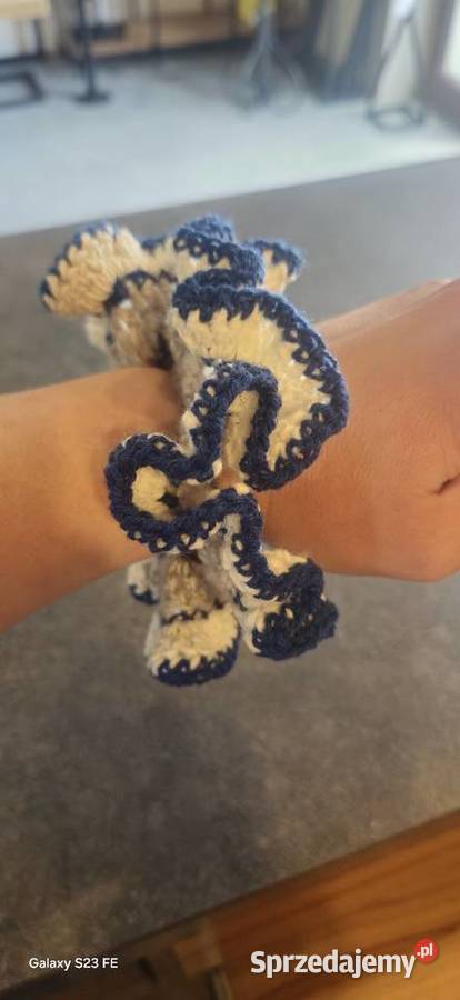 Gumka do włosów szydelkowa Szaflary