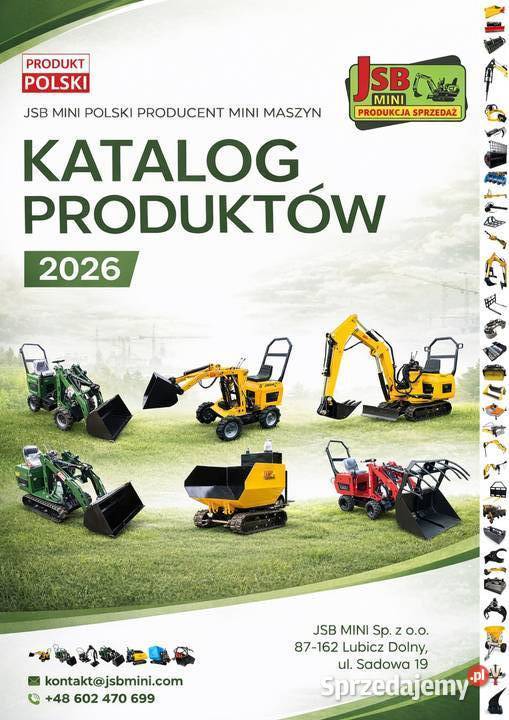 Mini Koparka Ładowarka Wozidło ROLNICZE NOWE 202 sprzedam