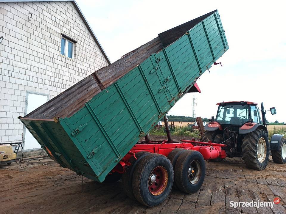 Przyczepa wywrotka 12t tandem na 3 strony koła Rostkowo