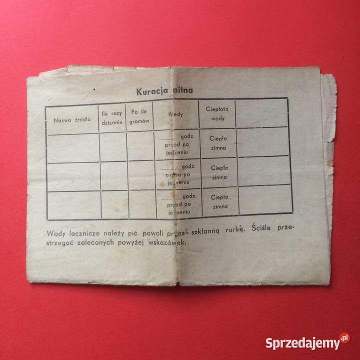 1671 Przepis Leczniczy Józefowicz Szczecin