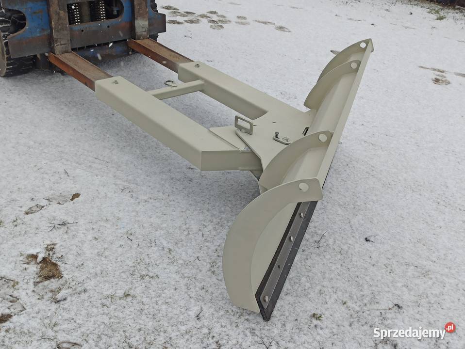 Pług do śniegu na widły do widlaka Krzyż Wielkopolski
