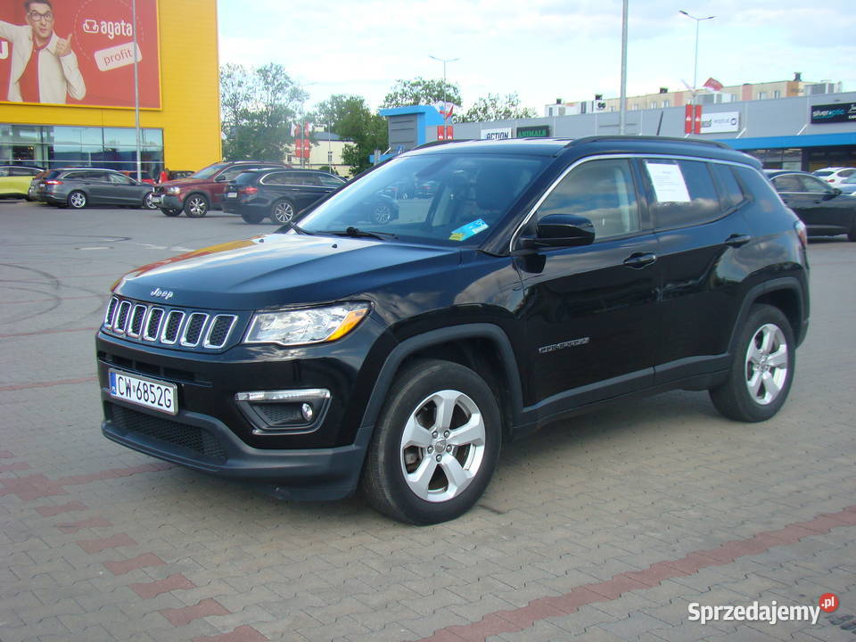 JEEP Compass 2017 r benzyna gaz 67448 67448km Włocławek