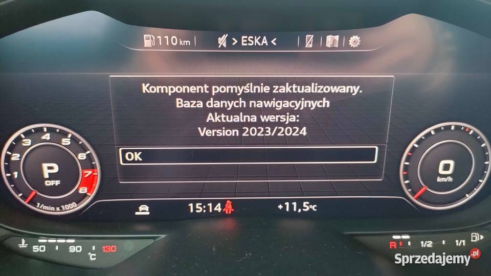 Instalacja aktualizacja mapy Europy Audi łódzkie Pabianice
