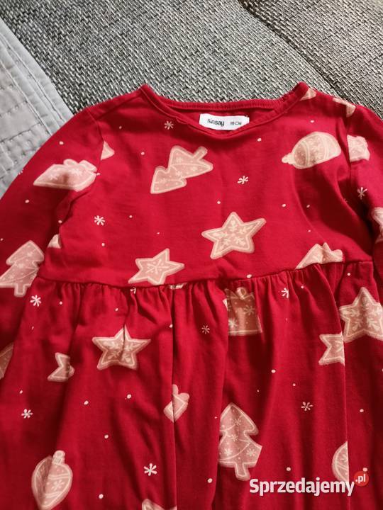 Śliczna sukienka świąteczna rozmiar 98 Włocławek