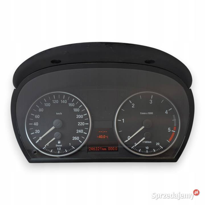 LICZNIK ZEGARY 9122602 BMW E90 E91 20 D Diesel sprzedam