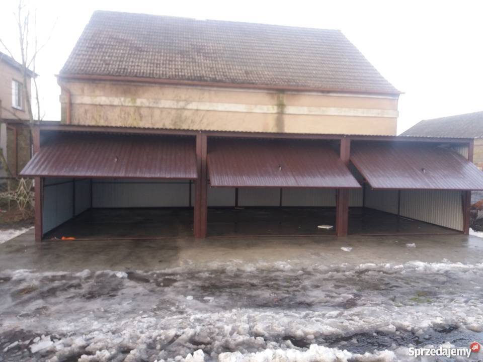 Tanie Garaże blaszane hale wiaty wzmacniane KRAJ Bydgoszcz