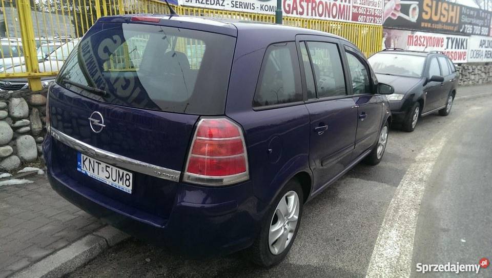 Opel Zafira granatowy Zafira małopolskie Nowy Targ