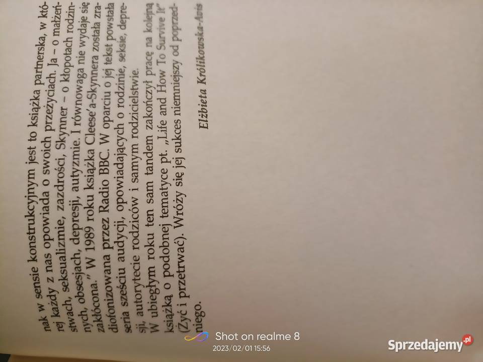 Żyć w rodzinie i przetrwać Skynner książki mazowieckie Warszawa