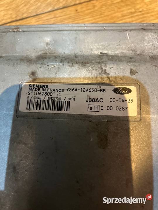 Komputer silnika ford ys6a12a650bb osobowe Margonin
