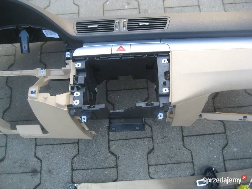 vw passat b6 deska rozdzielcza konsola poduszki osobowe Rakoniewice