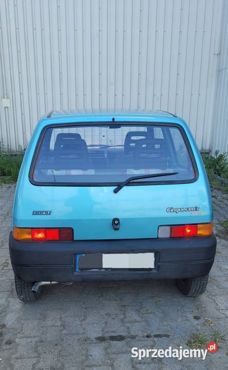 Fiat Cinquecento 700 doinwestowany radio Warszawa sprzedam