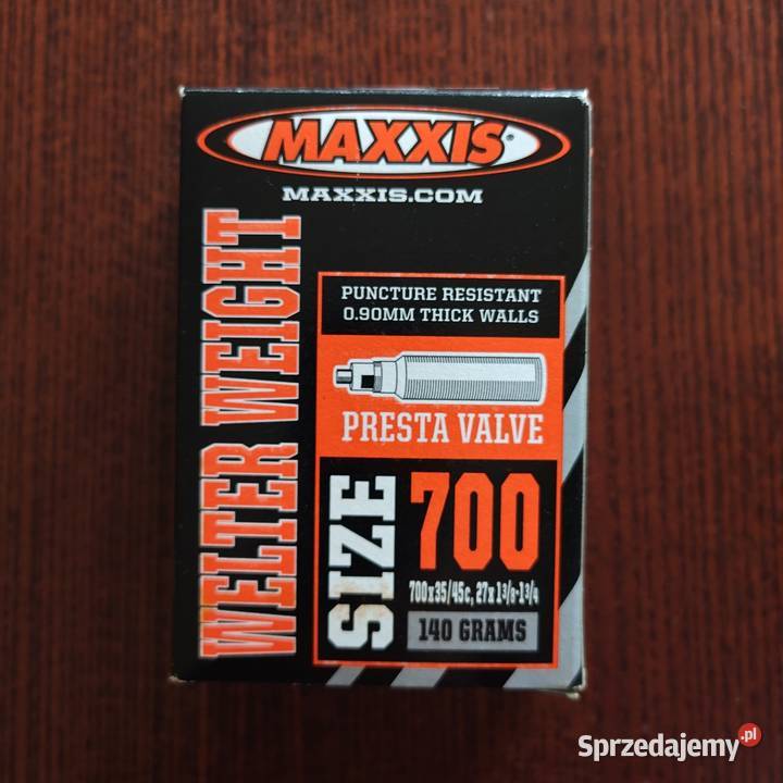 Maxxis Dętka Welter Weight 700X3545C Presta Ząbki