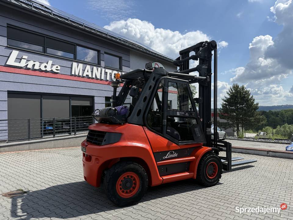 Wózek widłowy Linde H60T02 pozycjoner wideł Mogilany