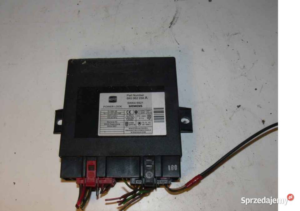 Moduł komfortu VW SKODA SEAT AUDI 6K0962258A małopolskie