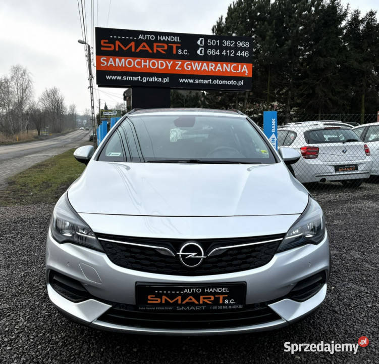 Opel Astra Android Auto Salon FV 23 1Rej 2021 1496cm3 Rydułtowy
