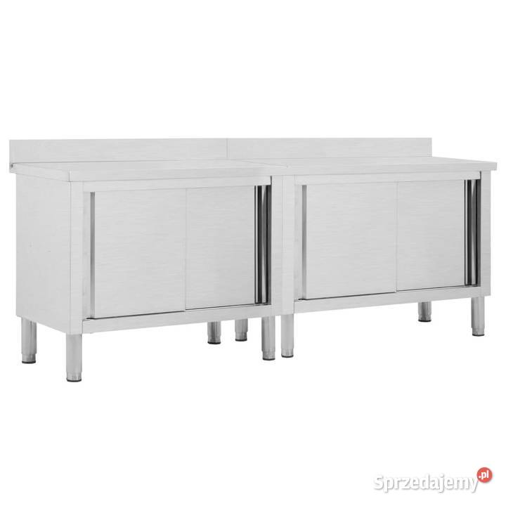 Stoły robocze przesuwne drzwi 2 240x50x9597 stal Pozostałe sprzedam