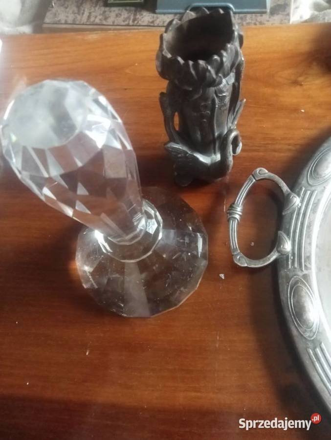 Wazonik Polska secesja Art Nouveau sygnowany Grójec