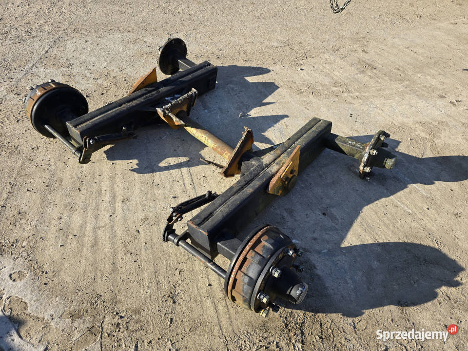 Oś tandemowa tandem BPW BERGSCHE ACHSEN beczka Baliki