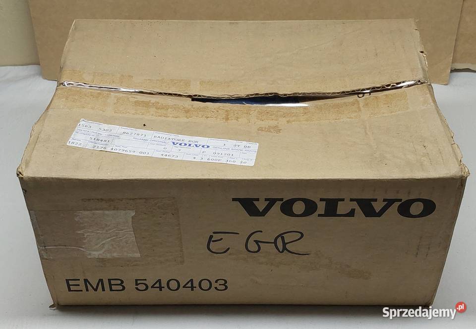 CHŁODNICA SPALIN ZAWÓR EGR VOLVO S60 II S80 V70 Mielęcin