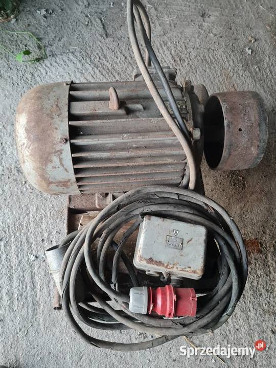 Silnik 75kW na wózku Stare Grabie sprzedam