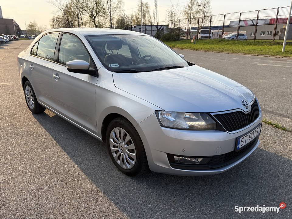 SKODA RAPID STYLE 115 16 diesel faktura vat 115KM Tychy