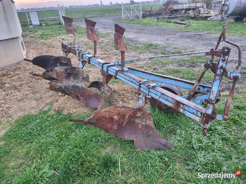 Pług fortschritt 4 skibowy B 1255 Grodków sprzedam